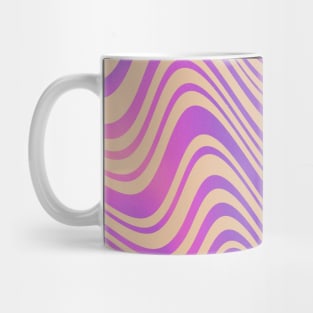 Swirl Abstract Purple Pink Psychedelia 60s Retro Mug